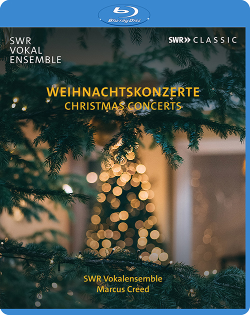 Christmas Choral Concert: South West German Radio Vocal Ensemble - BYRD, W. / HOLST, G. / PRAETORIUS, M. (Weihnachtskonzerte) (Blu-ray, HD)