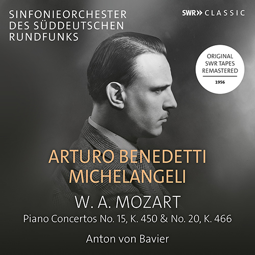 MOZART, W.A.: Piano Concertos Nos. 15 and 20 (Michelangeli, South German Radio Symphony, Bavier)
