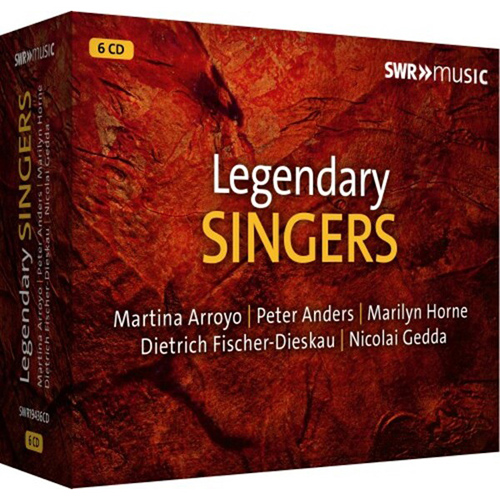 Legendary Singers (Arroyo, P. Anders, Horne, Fischer-Dieskau, Gedda) (6-CD Box Set)