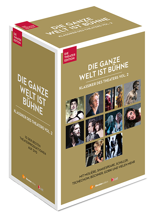 GANZE WELT IST BÜHNE (DIE) - Klassiker des Theaters, Vol. 2 (10-DVD Box Set) (PAL, NTSC)