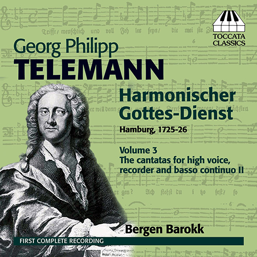 TELEMANN, G.P.: Harmonischer Gottes-Dienst, Vol. 3 (Bergen Baroque)