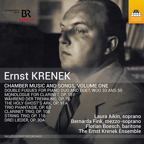 KRENEK, E.: Chamber Music and Songs, Vol. 1 - Double Fugues / Monologue / Während der Trennung (Aikin, B. Fink, F. Boesch, Schorn, Spiri, Tichman)
