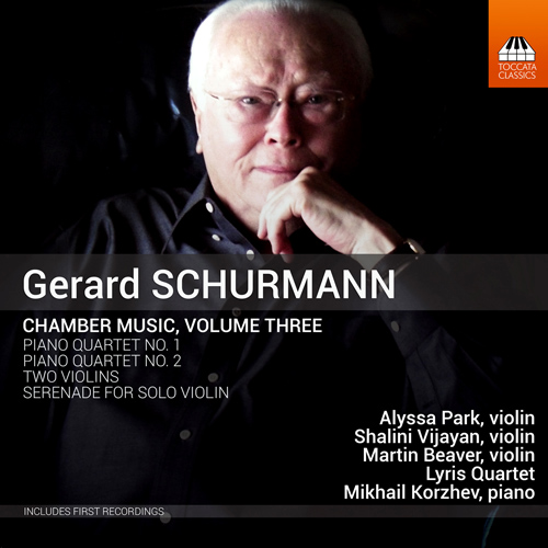 SCHURMANN, G.: Chamber Music, Vol. 3 - Piano Quartets Nos. 1 and 2 / Serenade / Two Violins (Beaver, Park, Vijayan, L. Maurer, T. Loo, Korzhev)