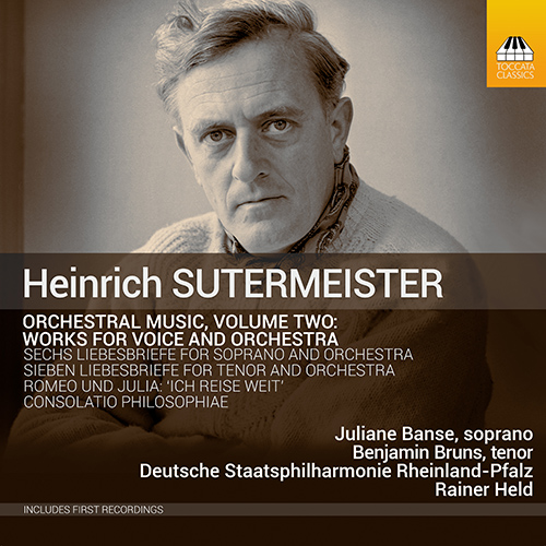 SUTERMEISTER, H.: Orchestral Music, Vol. 2 - Voice and Orchestra Works (Banse, Bruns, Rheinland-Pfalz State Philharmonic, Held)