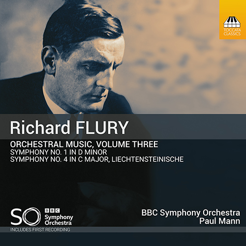 FLURY, R.: Orchestral Music, Vol. 3 (BBC Symphony, Mann)