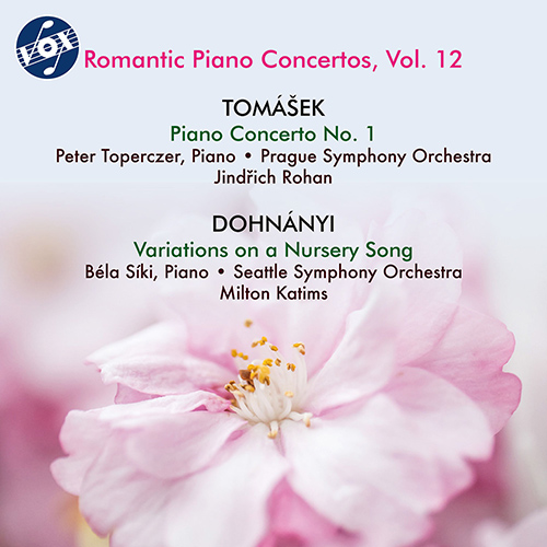 TOMÁŠEK, V.J.K.: Piano Concerto No. 1 / DOHNÁNYI, .. - VOX-NX-2187