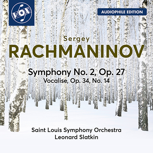RACHMANINOV, S.: Symphony No. 2 / Vocalise (Saint Louis Symphony, L. Slatkin) (1978)