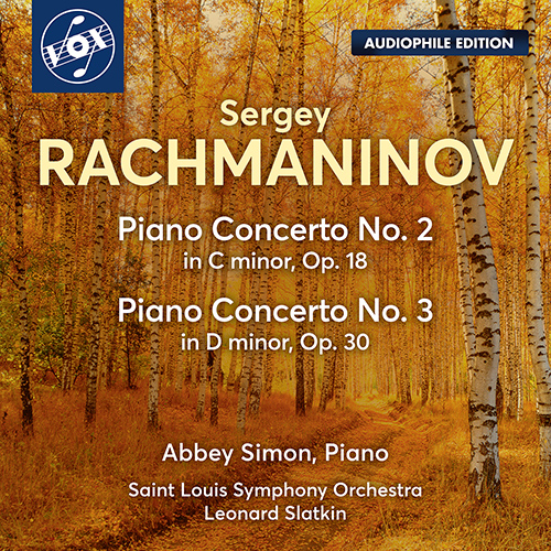 RACHMANINOV, S.: Piano Concertos Nos. 2 and 3 (A. Simon, Saint Louis Symphony, L. Slatkin) (1975-1976)
