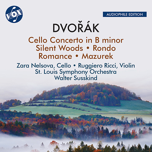 DVORÁK, A.: Cello Concerto / Silent Woods / Rondo / Romance / Mazurek (Nelsova, R. Ricci, St. Louis Symphony, Susskind)