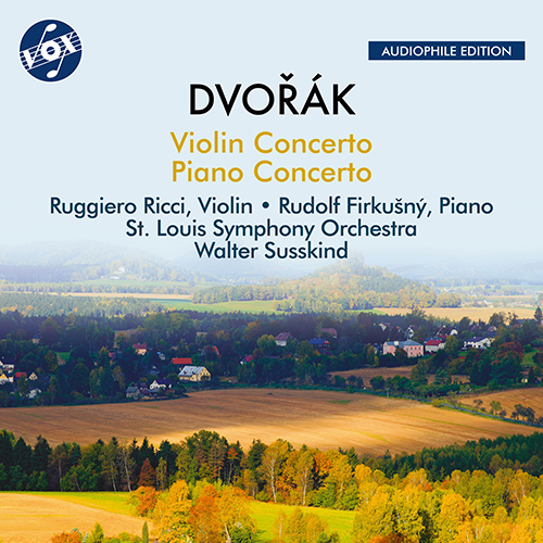 DVORÁK, A.: Violin Concerto / Piano Concerto (R. Ricci, Firkušný, St. Louis Symphony, Susskind)