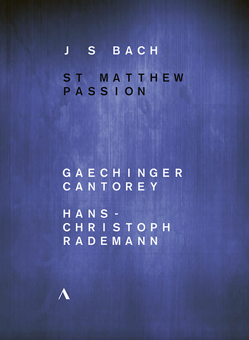 BACH, J.S.: St. Matthew Passion [Oratorio] (Choreographed Version) (Kristjánsson, Stražanac, Gaechinger Cantorey, Rademann) (NTSC)