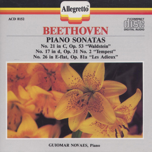 BEETHOVEN, L. van: Piano Sonatas Nos. 17, 