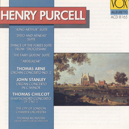 Orchestral Music (English) - PURCELL, H. / ARNE, T.A. / STANLEY, J. / CHILCOTT, T. (City of London Sinfonia, McIntosh)