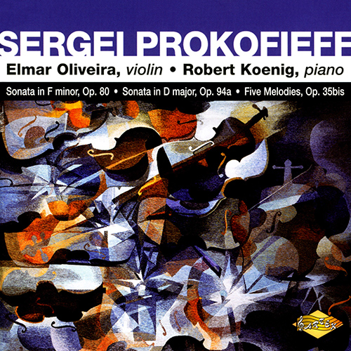 PROKOFIEF: Violin Sonata in F Minor / Violin Sonata in D Major / 5 Melodies
