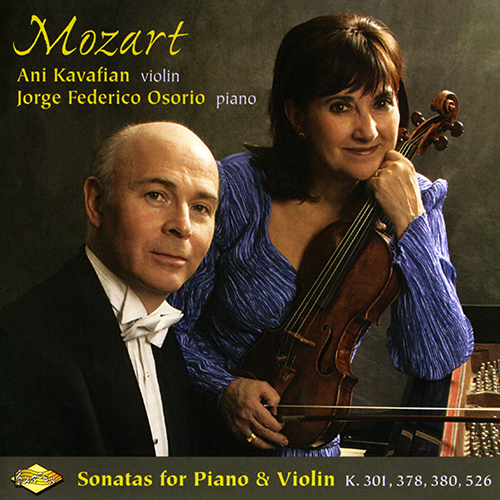 MOZART: Violin Sonatas, K. 301, K. 378, K. 380 and K. 526