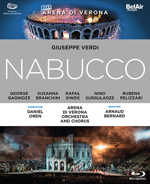 VERDI, G.: Nabucco [Opera] (Arena di Verona, 2017) (Blu-ray, Full-HD)