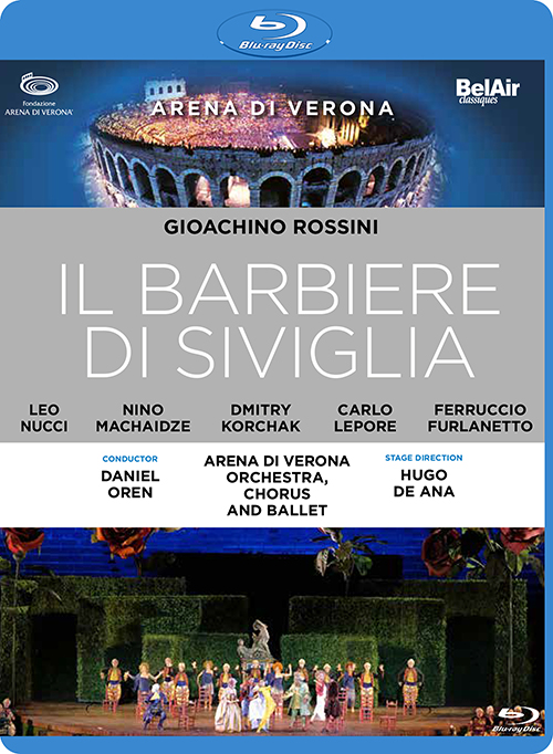 ROSSINI, G.: Barbiere di Siviglia (Il) [Opera] (Arena di Verona, 2018) (Blu-ray, Full-HD)