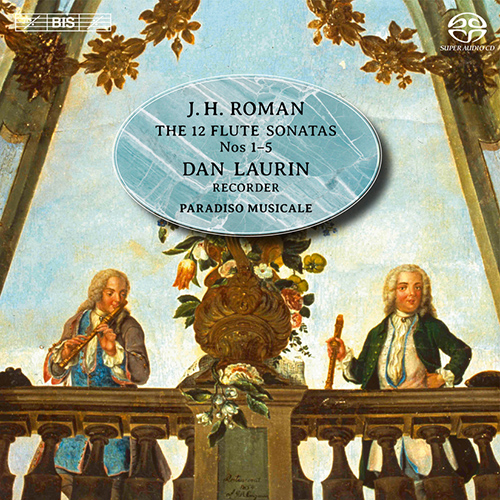 ROMAN, J.H.: Recorder Sonatas Nos. 1-5 (Laurin, Paradiso Musicale)