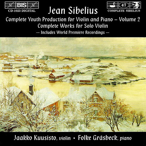 SIBELIUS: Complete Youth Production for Violin and Piano, Vol. 2