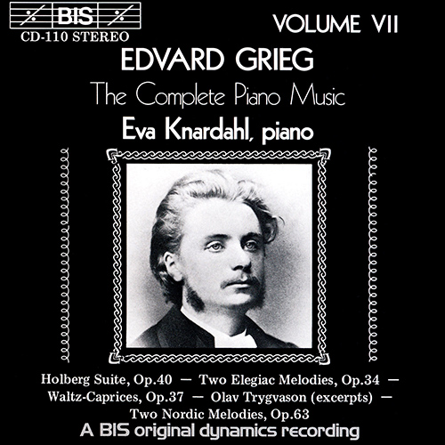 GRIEG: Complete Piano Music, Vol. 7