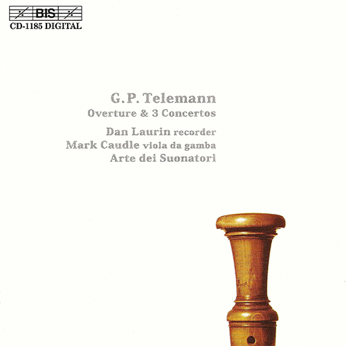 TELEMANN: Overture / 3 Recorder Concertos