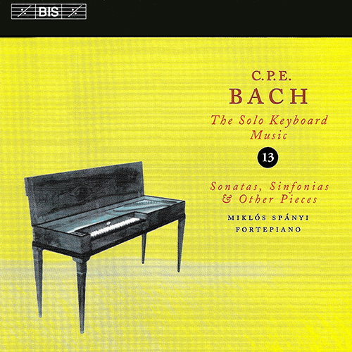 BACH, C.P.E.: Keyboard Music, Vol. 13 (Spányi) - Keyboard Sonatas, Wq. 65/24, 118/5, 119/7 and 122/1-2