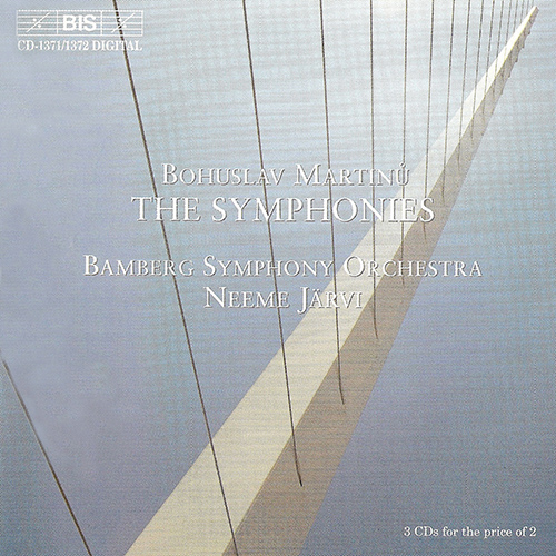 MARTINU, B.: Symphonies Nos. 1-6 (Bamberg Symphony, N. Jarvi)