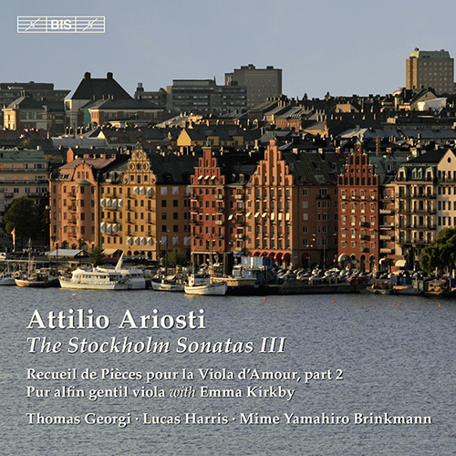 ARIOSTI, A.: Stockholm Sonatas for Viola d'amore, Vol. 3 (Georgi)