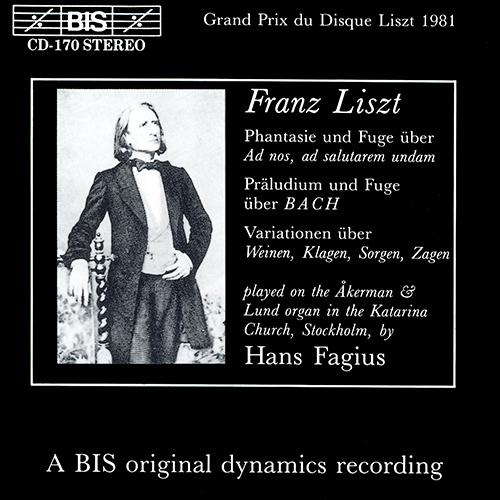 LISZT: Organ Music