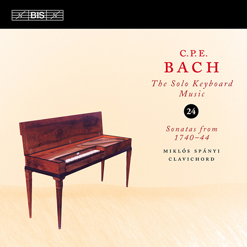BACH, C.P.E.: Keyboard Music, Vol. 24 (Spányi) - Keyboard Sonatas, Wq. 62/3-5 and 65/13
