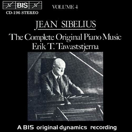 SIBELIUS: Complete Original Piano Music, Vol. 4