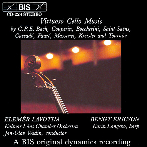 VIRTUOSO CELLO MUSIC