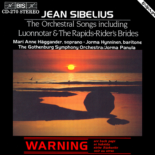 SIBELIUS: Orchestral Songs