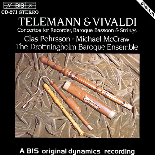TELEMANN / VIVALDI: Concertos for Recorder and Bassoon