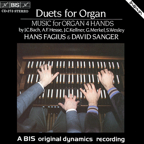 BACH, J.C. / WESLEY / HESSE / MERKEL: Duets for Organ