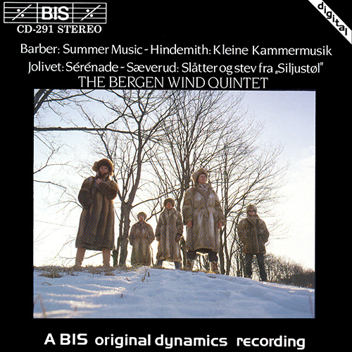 BARBER: Summer Music / JOLIVET: Serenade / HINDEMITH: Kleine Kammermusik