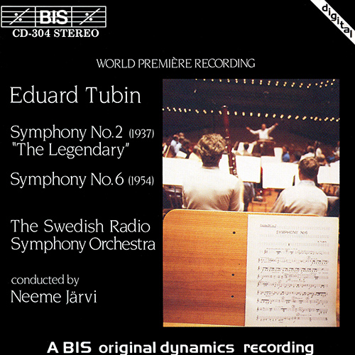 TUBIN: Symphony No. 2 / Symphony No. 6