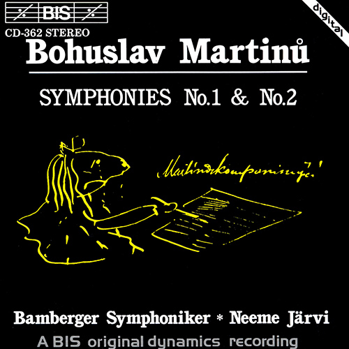 MARTINU, B.: Symphonies Nos. 1 and 2 (Bamberg Symphony, N. Jarvi)