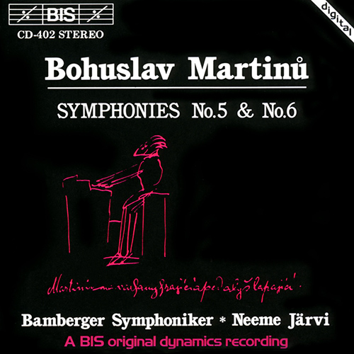 MARTINU, B.: Symphonies Nos. 5 and 6 (Bamberg Symphony, N. Jarvi)