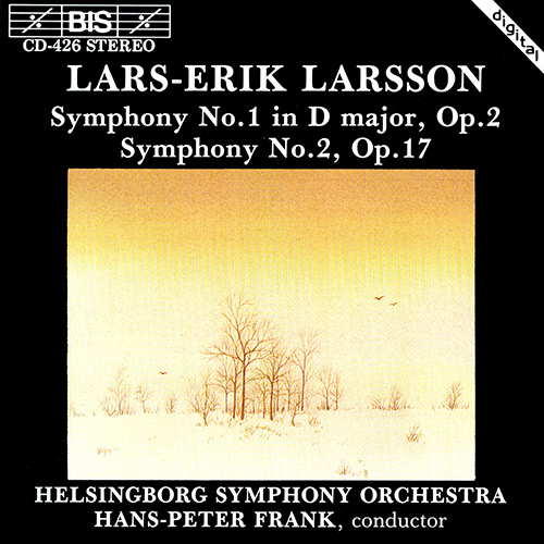 LARSSON: Symphonies Nos. 1 and 2
