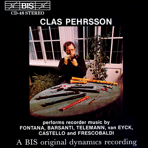 TELEMANN / FONTANA / CASTELLO: Recorder Chamber Music