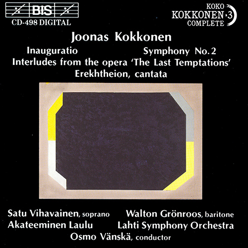 KOKKONEN: Complete Kokkonen Edition, Vol. 3