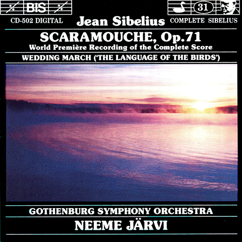 SIBELIUS: Scaramouche, Op. 71 / Wedding March