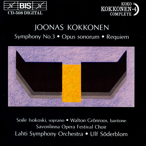 KOKKONEN, J.: Complete Kokkonen Edition, Vol. 4