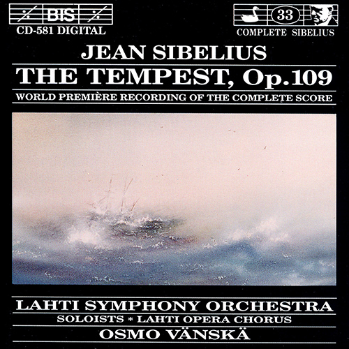 SIBELIUS: Tempest (The)