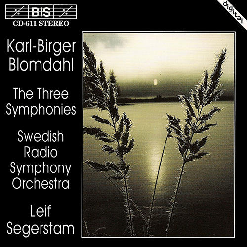 BLOMDAHL: Symphonies Nos. 1-3