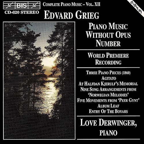 GRIEG: Piano Music Without Opus Number