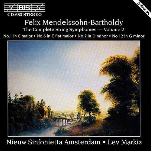 MENDELSSOHN: String Symphonies Nos. 1, 6, 7 and 12