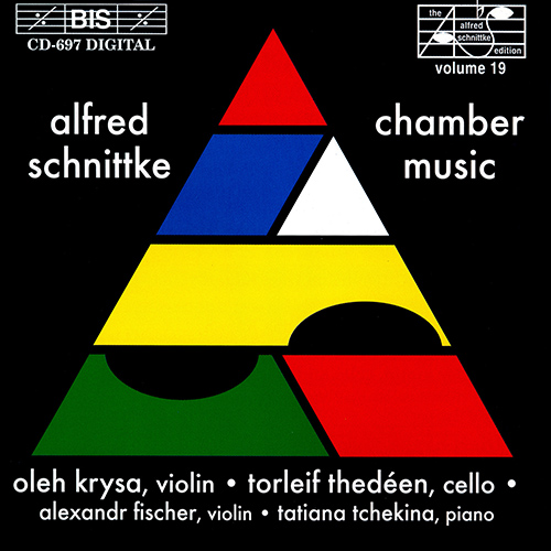 SCHNITTKE: Piano Trio / Madrigals / A Paganini / Stille Musik