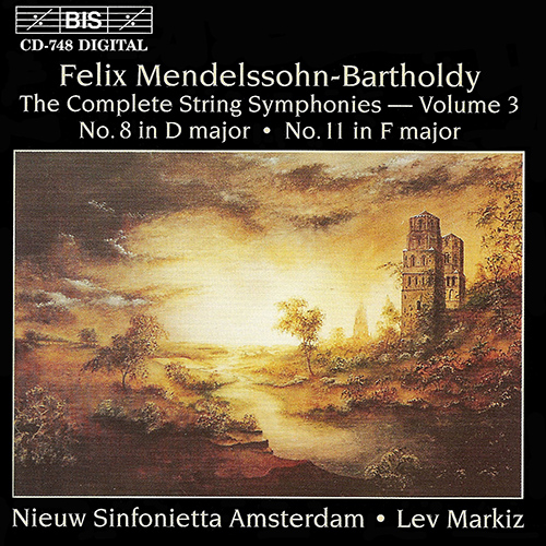 MENDELSSOHN: String Symphonies Nos. 8 and 11
